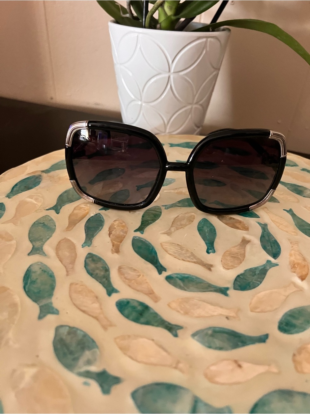 Von Zipper Black Oversized “Alotta”Sunglasses